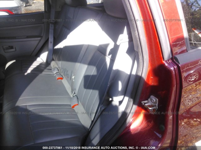 1J8GR48K17C605115 - 2007 JEEP GRAND CHEROKEE LAREDO/COLUMBIA/FREEDOM 栗色 照片 8