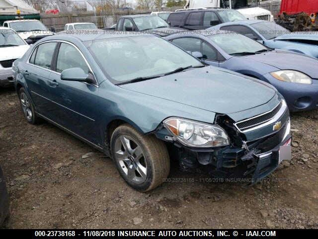 1G1ZH57B994177715 - 2009 CHEVROLET MALIBU 1LT BLUE photo 1