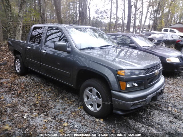 1GCDSCF91B8135446 - 2011 CHEVROLET COLORADO LT GRAY photo 1