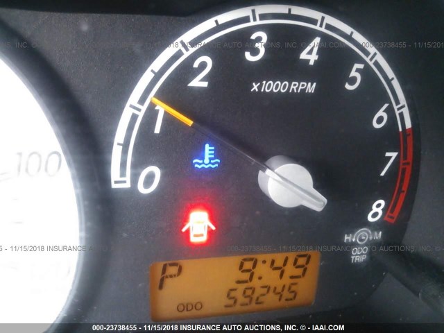 JTKKT624950094317 - 2005 TOYOTA SCION XA წითელი ფოტო 7