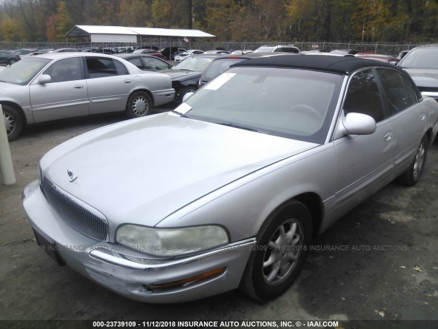 1G4CW54K514133945 - 2001 BUICK PARK AVENUE  SILVER photo 2