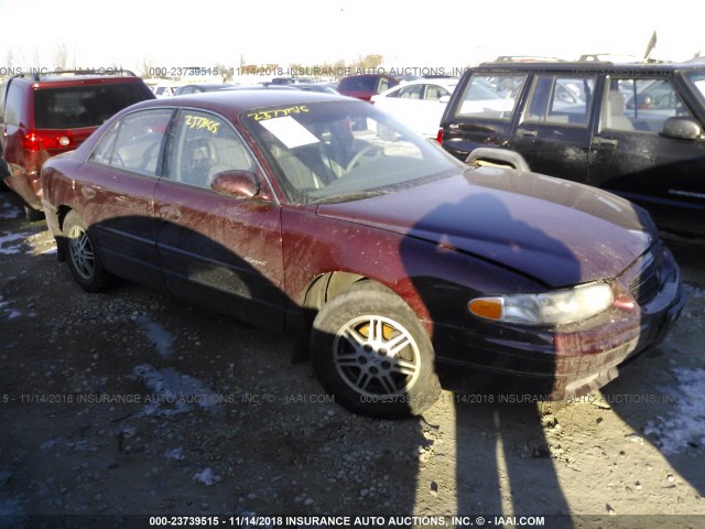 2G4WB55K711105132 - 2001 BUICK REGAL LS MAROON photo 1