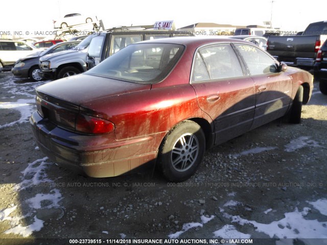 2G4WB55K711105132 - 2001 BUICK REGAL LS MAROON photo 4