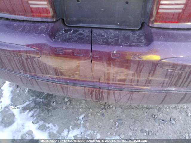 2G4WB55K711105132 - 2001 BUICK REGAL LS MAROON photo 6