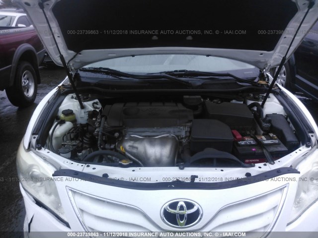 4T1BF3EK9BU690003 - 2011 TOYOTA CAMRY SE/LE/XLE თეთრი ფოტო 10