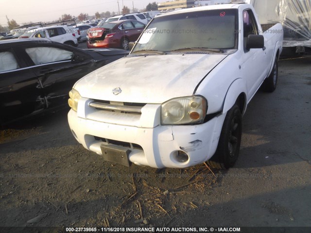 1N6DD21S51C400778 - 2001 NISSAN FRONTIER XE WHITE photo 6