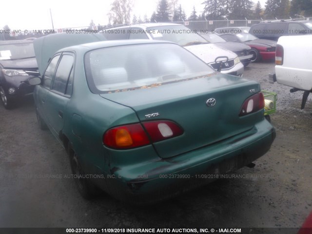 1NXBR12E1WZ070391 - 1998 TOYOTA COROLLA VE/CE/LE 绿色 照片 3