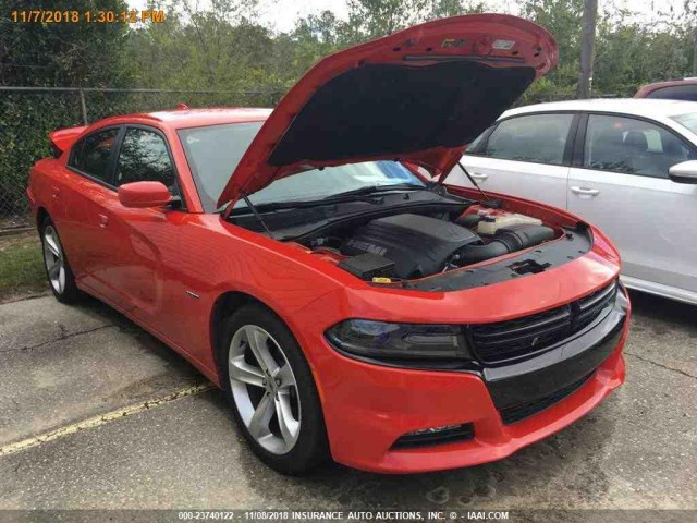 2C3CDXCT3JH205877 - 2018 DODGE CHARGER R/T RED photo 11