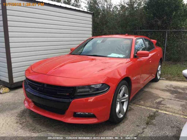 2C3CDXCT3JH205877 - 2018 DODGE CHARGER R/T RED photo 13