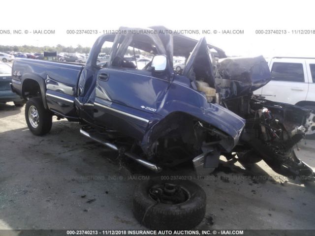 1GCGK29U9YE389049 - 2000 CHEVROLET SILVERADO K2500 BLUE photo 1