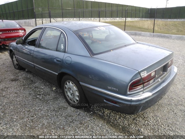 1G4CU541XY4250315 - 2000 BUICK PARK AVENUE ULTRA BLUE photo 3