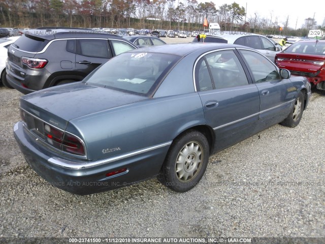 1G4CU541XY4250315 - 2000 BUICK PARK AVENUE ULTRA BLUE photo 4