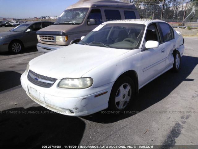1G1NE52JX16158959 - 2001 CHEVROLET MALIBU LS თეთრი ფოტო 2