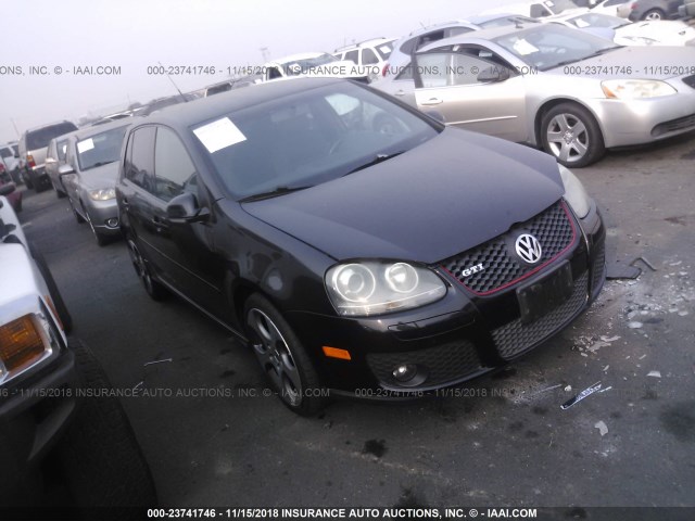 WVWGV71K67W089234 - 2007 VOLKSWAGEN NEW GTI BLACK photo 1