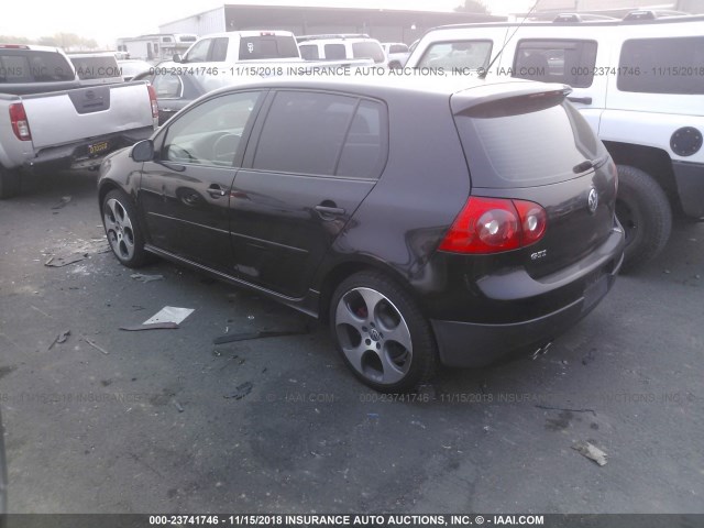 WVWGV71K67W089234 - 2007 VOLKSWAGEN NEW GTI BLACK photo 3