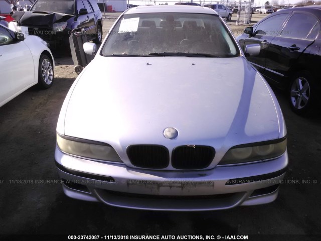 WBADN63482GN86099 - 2002 BMW 540 I AUTOMATIC SILVER photo 6