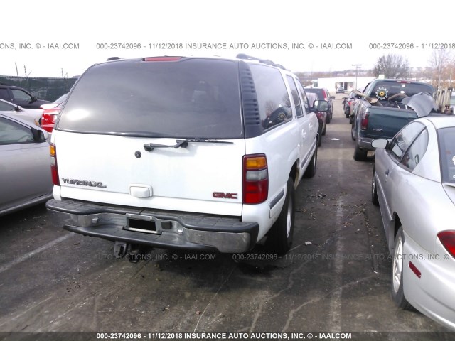 1GKFK16Z22J129570 - 2002 GMC YUKON XL K1500 WHITE photo 4