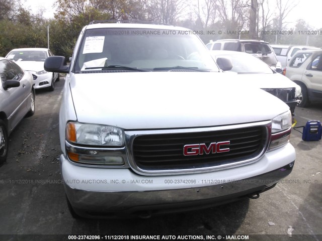 1GKFK16Z22J129570 - 2002 GMC YUKON XL K1500 WHITE photo 6