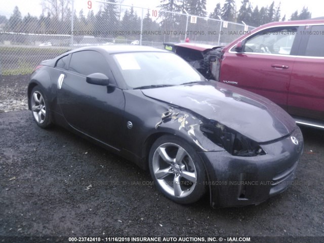 JN1BZ34E38M752112 - 2008 NISSAN 350Z COUPE BLACK photo 1