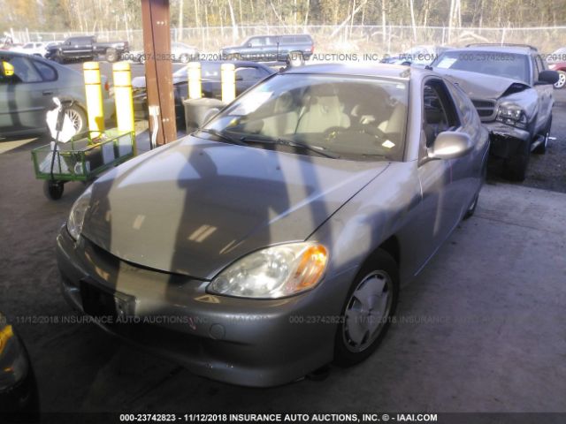 JHMZE14765S000214 - 2005 HONDA INSIGHT SILVER photo 2