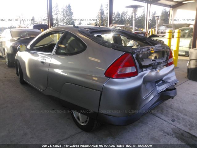 JHMZE14765S000214 - 2005 HONDA INSIGHT SILVER photo 3