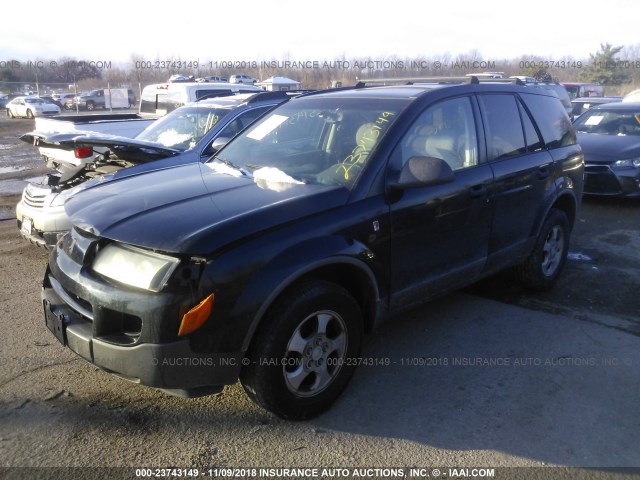 5GZCZ23D84S846933 - 2004 SATURN VUE BLACK photo 2