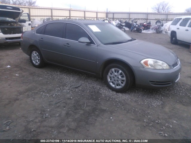 2G1WS551569398445 - 2006 CHEVROLET IMPALA POLICE GRAY photo 1