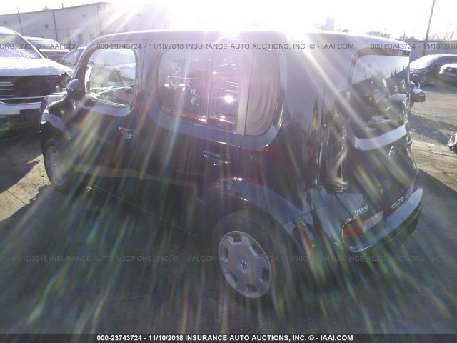 JN8AZ2KR9BT206649 - 2011 NISSAN CUBE S/SL/KROM BLACK photo 3