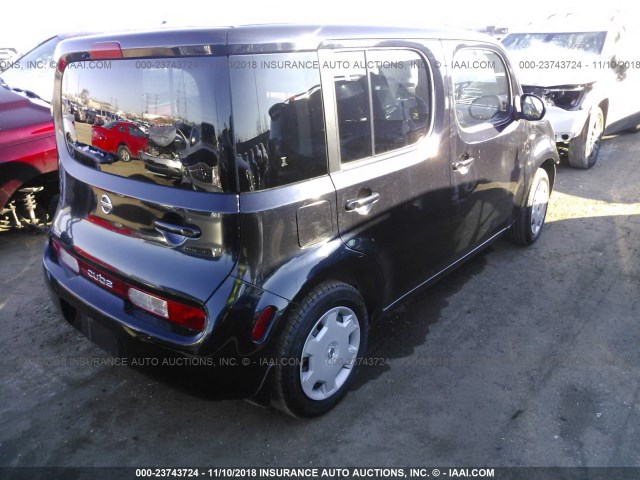 JN8AZ2KR9BT206649 - 2011 NISSAN CUBE S/SL/KROM BLACK photo 4