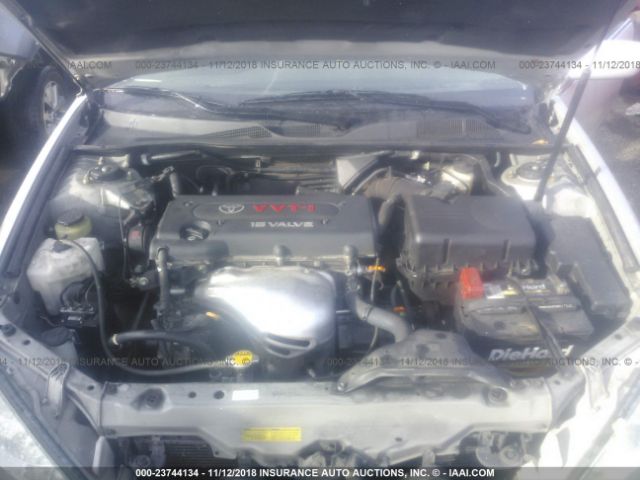 4T1BE32K35U941495 - 2005 TOYOTA CAMRY LE/XLE/SE SILVER photo 10