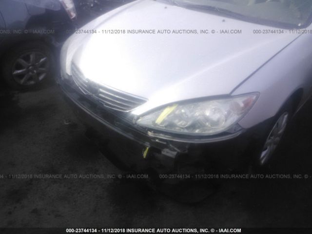 4T1BE32K35U941495 - 2005 TOYOTA CAMRY LE/XLE/SE SILVER photo 6