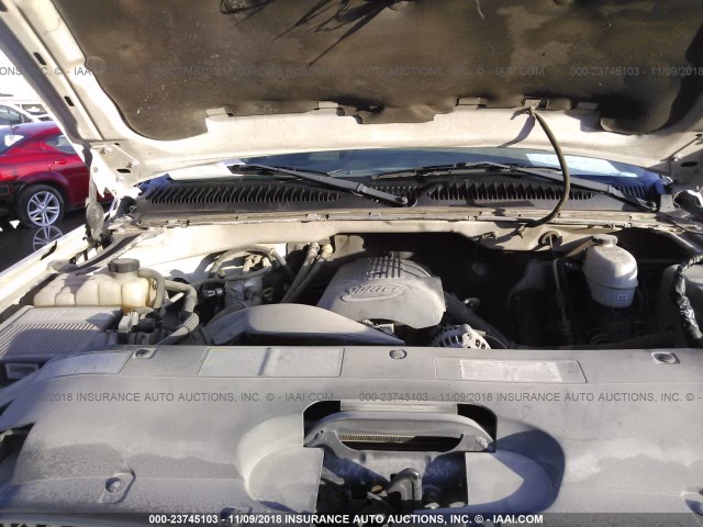 1GBHC24U73Z132339 - 2003 CHEVROLET SILVERADO C2500 HEAVY DUTY WHITE photo 10
