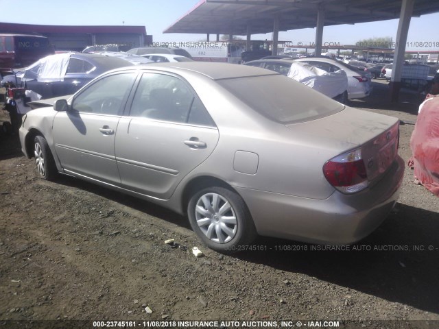 4T1BE32K45U502371 - 2005 TOYOTA CAMRY LE/XLE/SE TAN photo 3