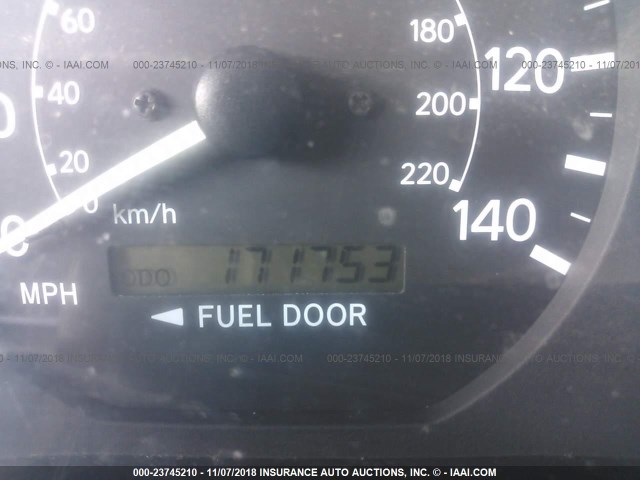 4T1BG22K91U054580 - 2001 TOYOTA CAMRY CE/LE/XLE მუქწითელი ფოტო 7