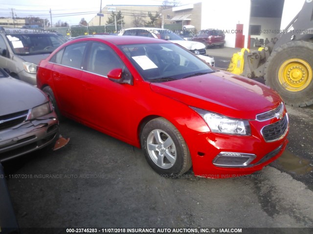 1G1PE5SB7G7204526 - 2016 CHEVROLET CRUZE LIMITED LT RED photo 1