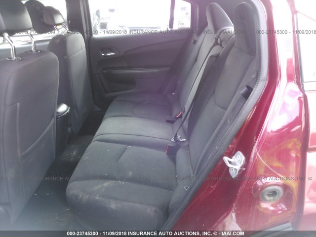 1C3CCBAB4EN141880 - 2014 CHRYSLER 200 LX BURGUNDY photo 8