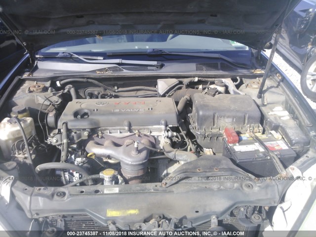 4T1BE30KX6U147341 - 2006 TOYOTA CAMRY LE/XLE/SE GREEN photo 10