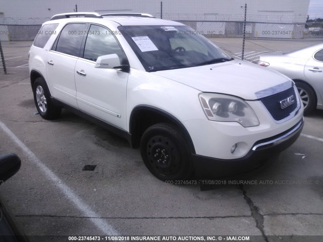 1GKER23D29J106418 - 2009 GMC ACADIA WHITE photo 1