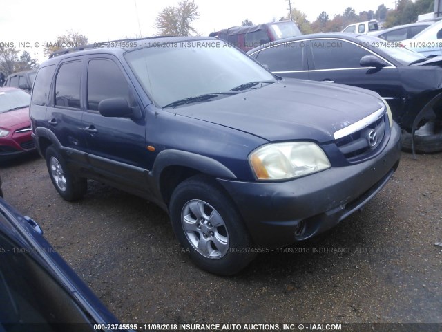 4F2CZ06184KM16679 - 2004 MAZDA TRIBUTE ES Dark Blue photo 1