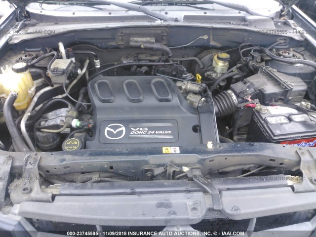 4F2CZ06184KM16679 - 2004 MAZDA TRIBUTE ES Dark Blue photo 10