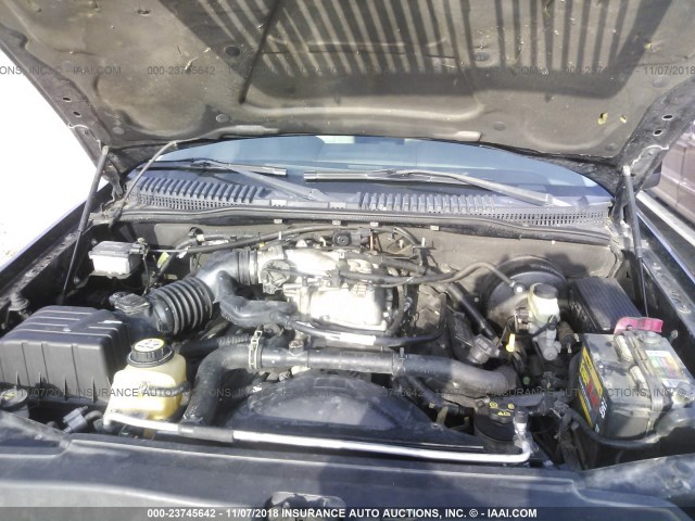 5LMEU68H73ZJ38196 - 2003 LINCOLN AVIATOR 黑色 照片 10