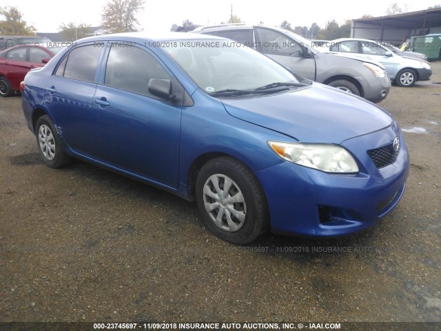 JTDBL40E199033505 - 2009 TOYOTA COROLLA LE/XLE BLUE photo 1