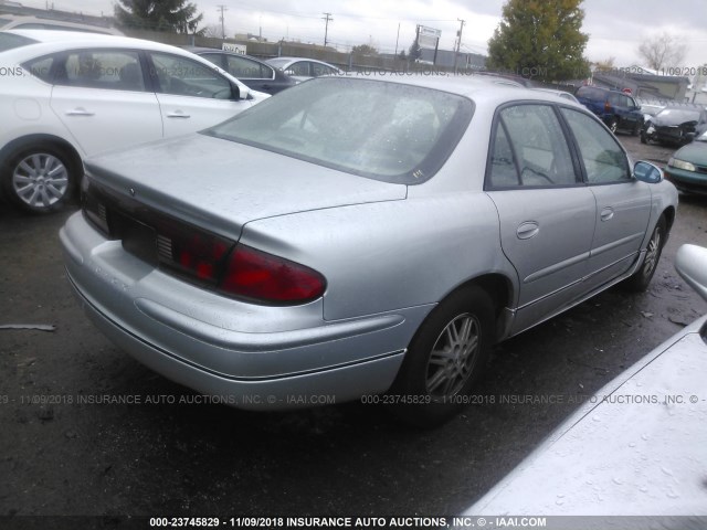2G4WB52K431208421 - 2003 BUICK REGAL LS SILVER photo 4