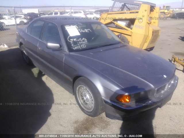 WBAGF8320VDL47754 - 1997 BMW 740 I AUTOMATIC SILVER photo 1