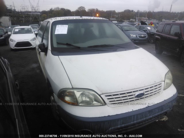 2FMZA50412BB51561 - 2002 FORD WINDSTAR LX WHITE photo 1