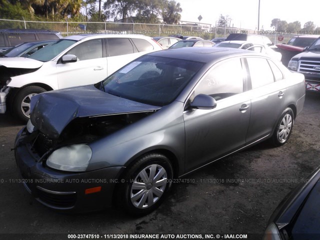 3VWRM71K48M166600 - 2008 VOLKSWAGEN JETTA SE/SEL GRAY photo 2