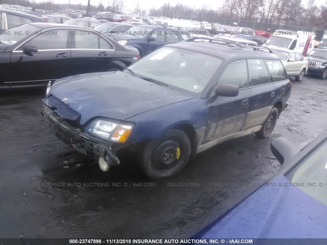4S3BH675536608443 - 2003 SUBARU LEGACY OUTBACK AWP 海军蓝 照片 2