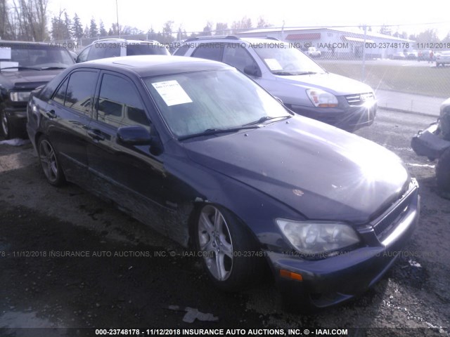 JTHBD192X40093282 - 2004 LEXUS IS 300 BLACK photo 1