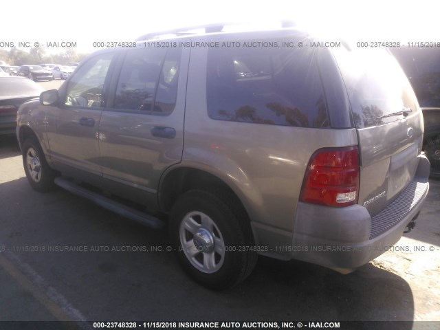 1FMZU62K43ZA93632 - 2003 FORD EXPLORER XLS/XLS SPORT BROWN photo 3