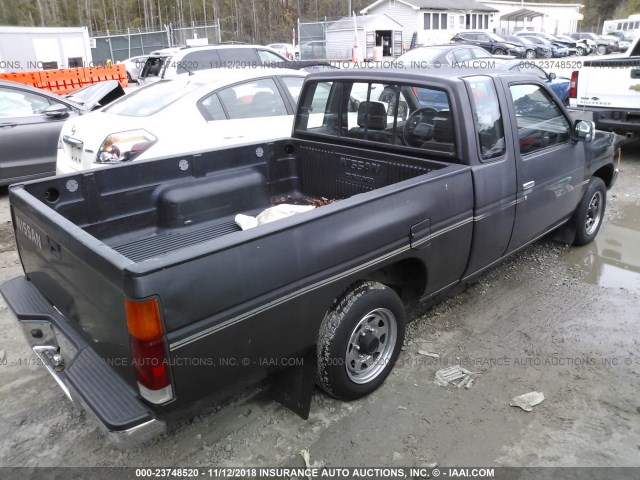 1N6SD16S3PC440795 - 1993 NISSAN TRUCK KING CAB BLACK photo 4